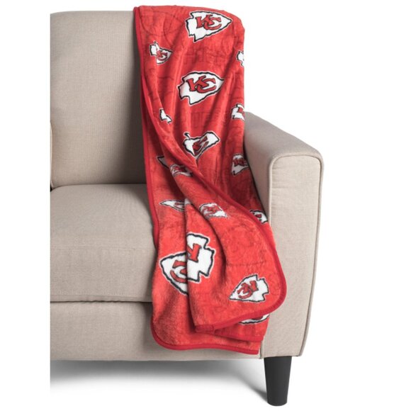 PEGASUS SPORTS New Orleans Saints Repeat Tonal Fleece Blanket - Picture 2 of 2